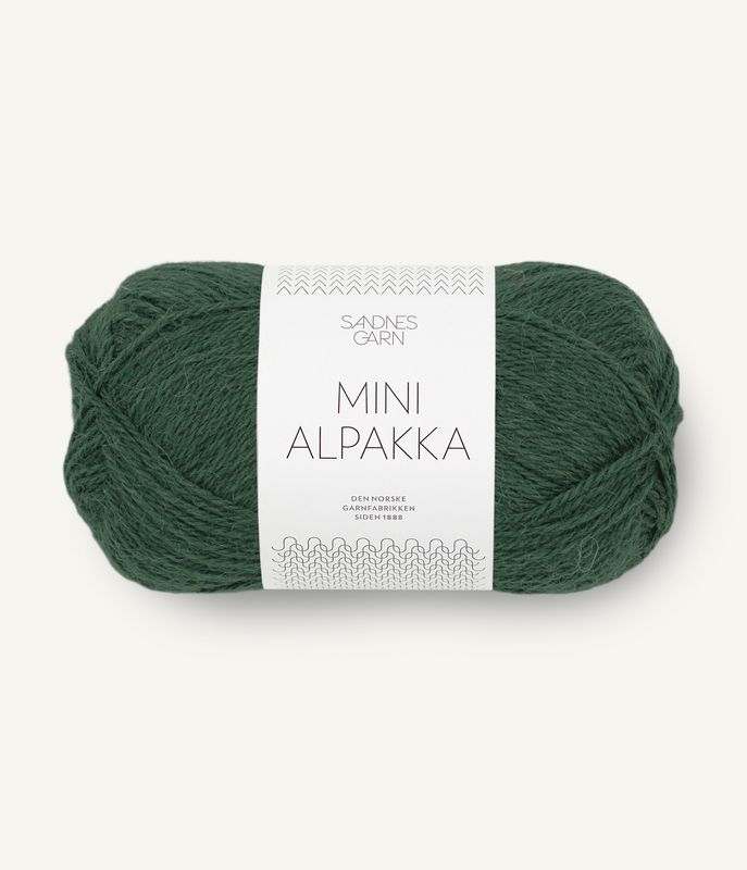 Mini Alpakka 8581 Deep Forest Green